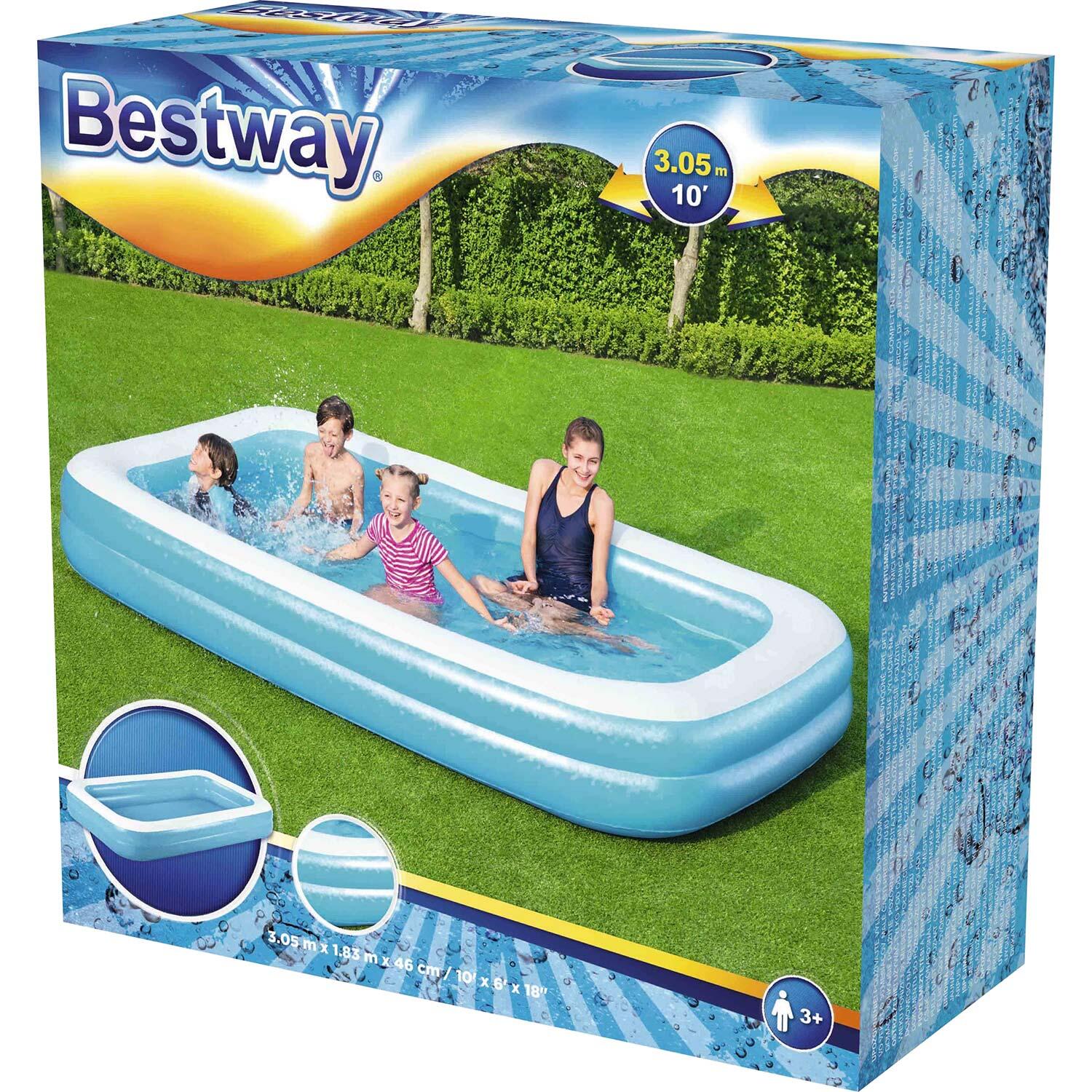Bestway Opblaasbaar zwembad Family Fun 2/6