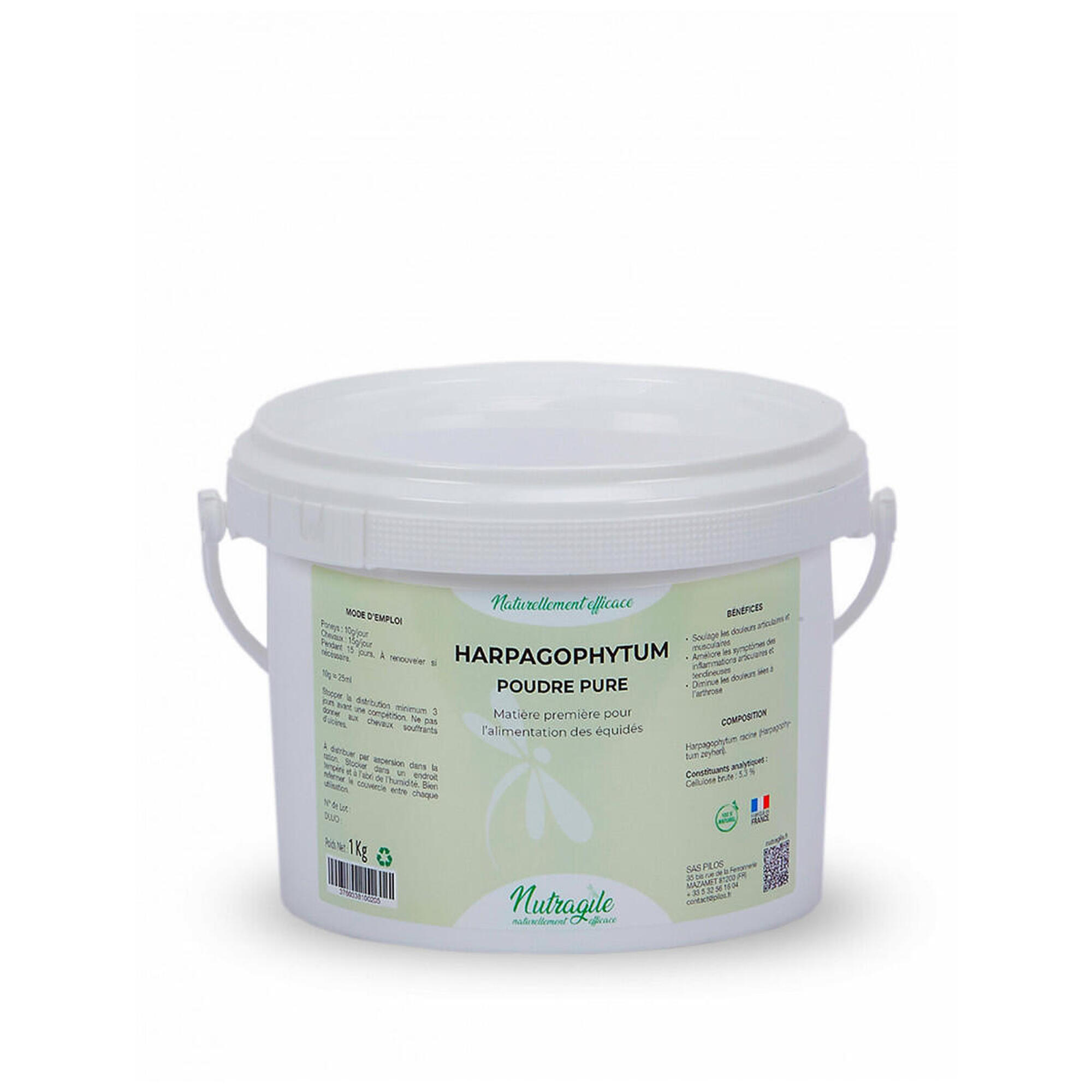 Nutragile - Harpagophytum Poudre - Complément Alimentaire - 1 Kg - Decathlon