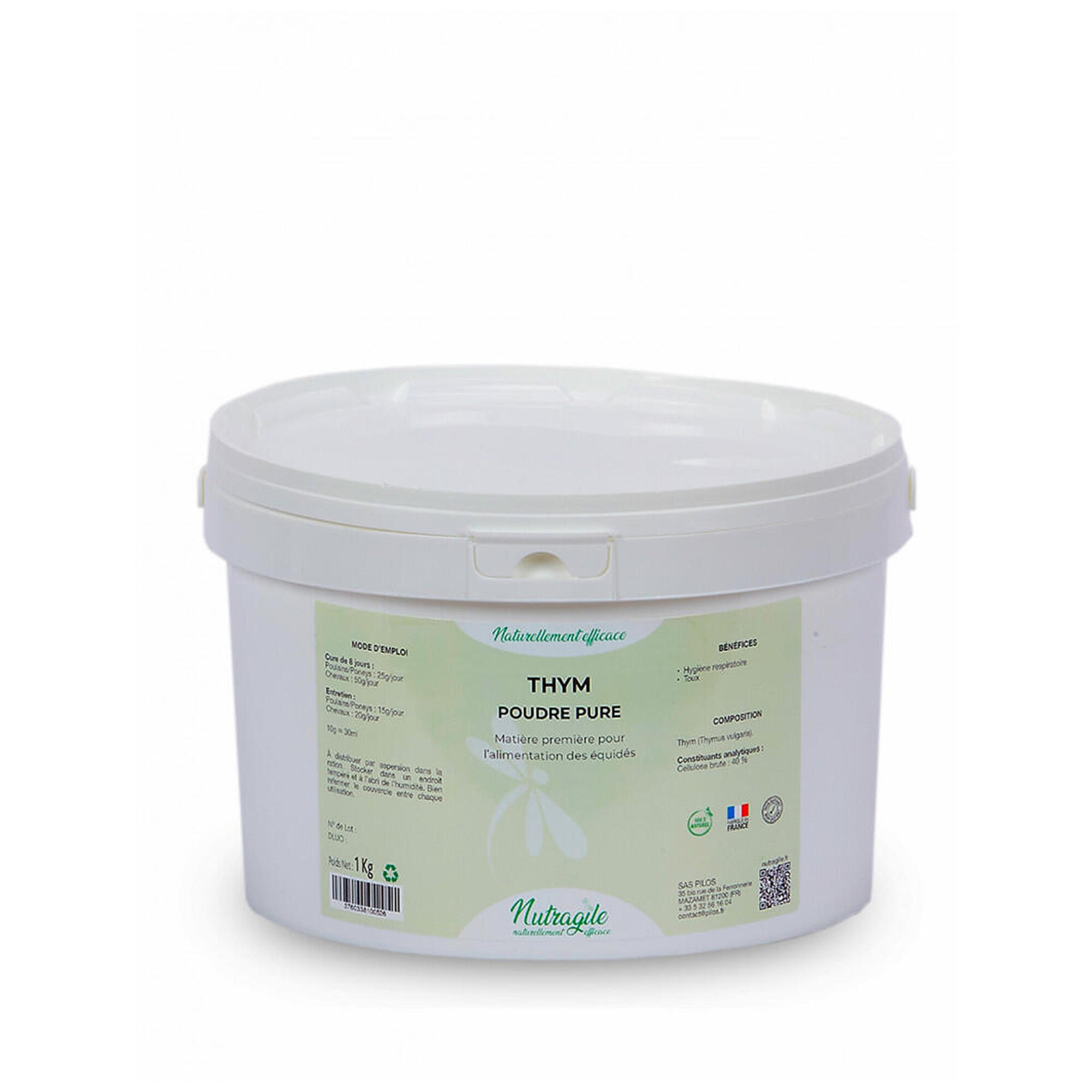 Nutragile - Thym Poudre - Complément Alimentaire - 1 Kg - Decathlon