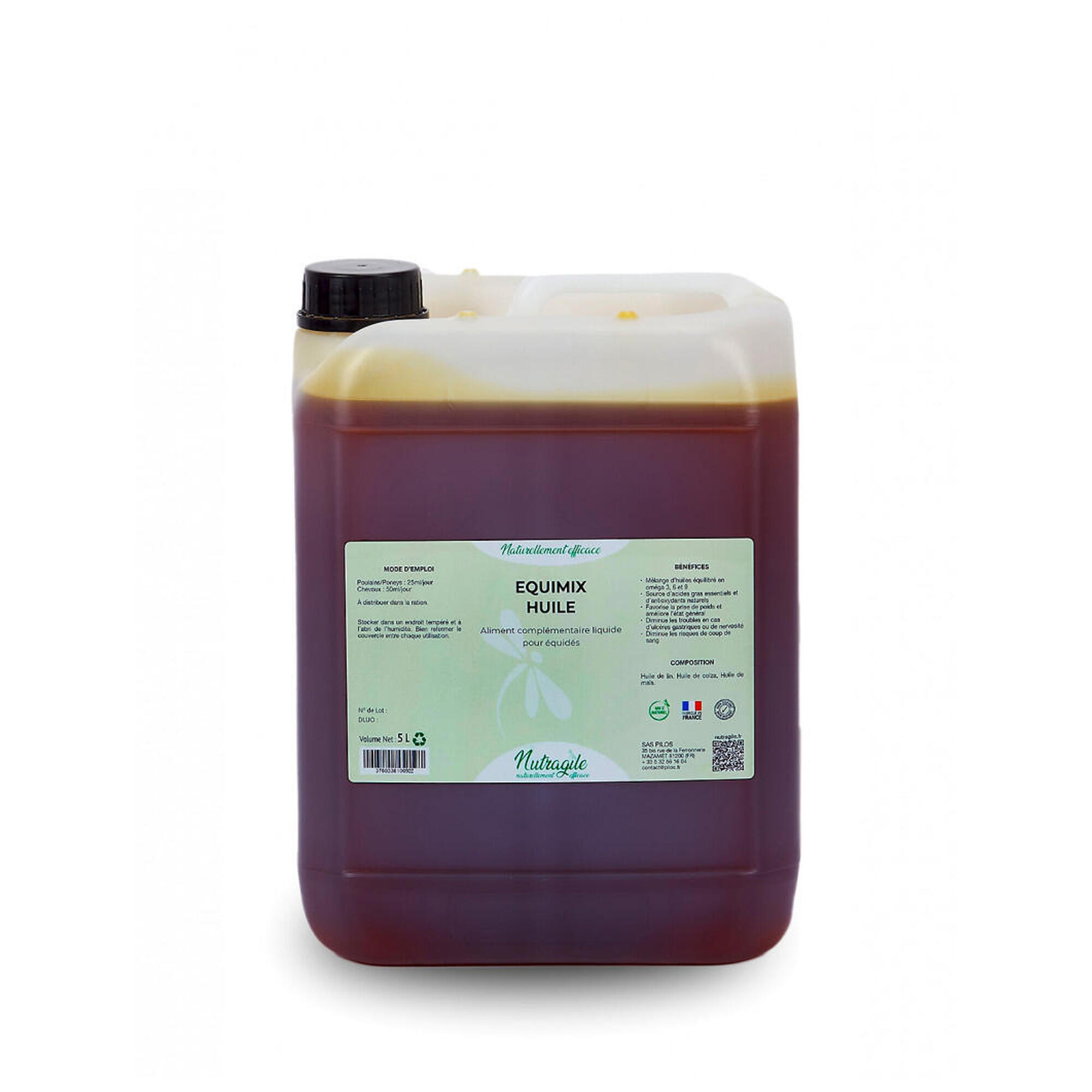 Nutragile - Equimix Huiles - Complément Alimentaire - 1 L - Decathlon