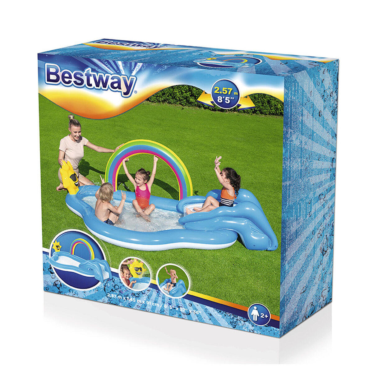 Piscina infantil Bestway Multicolor 2/7