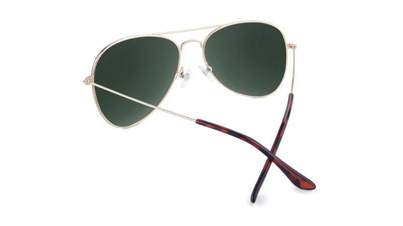 Lunettes de soleil adultes - Catégorie 3 Polarisée - Gold / Aviator Green Mile 4/5