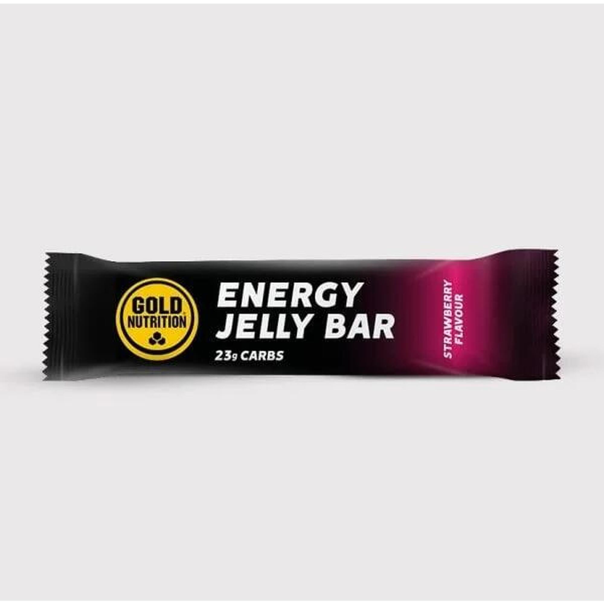 BARRA ENERGÉTICA JELLY BAR MORANGO - 30 G Exclusivo Online                   2 cores disponíveis
 1,65€  Preço por quantidade 55,00€kg GOLD NUTRITION BARRA ENERGÉTICA JELLY BAR MORANGO - 30 GVendido e expedido por: Goldnutrition  (1)  