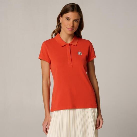 Polo Basique Femme - Terre battue