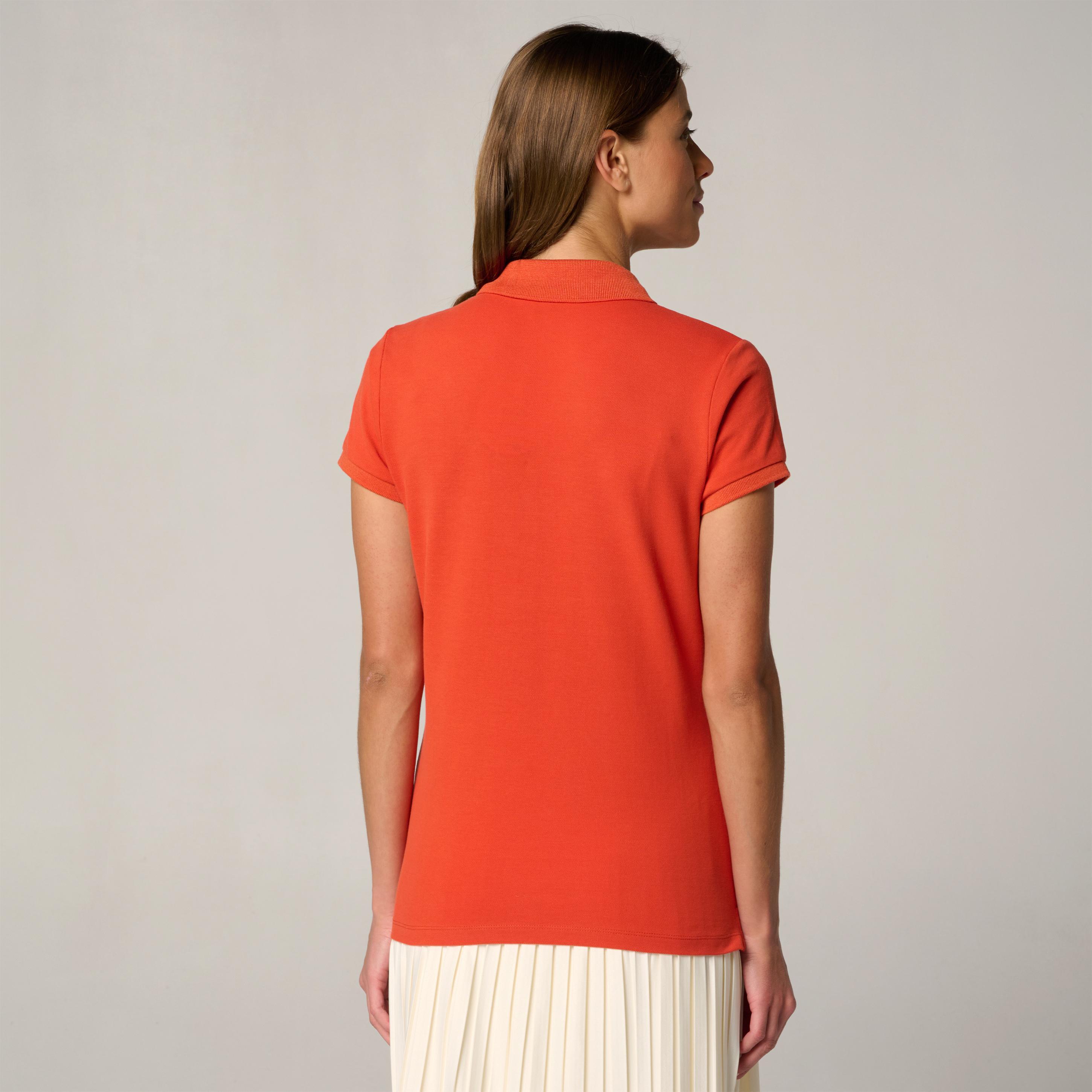 Polo Basique Femme - Terre battue 4/5