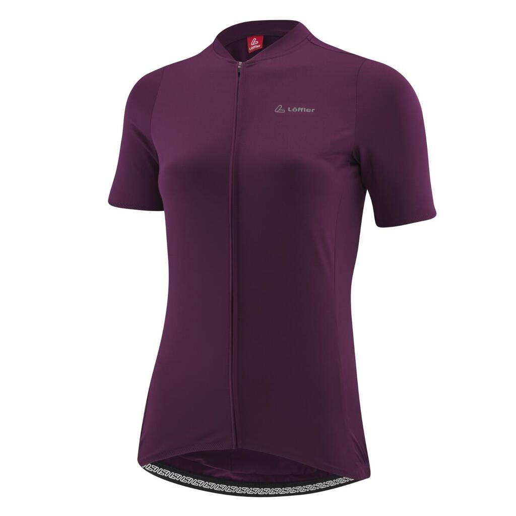 Short-sleeved cycling jersey W Bike Jersey FZ Clear Hotbond® - Purple