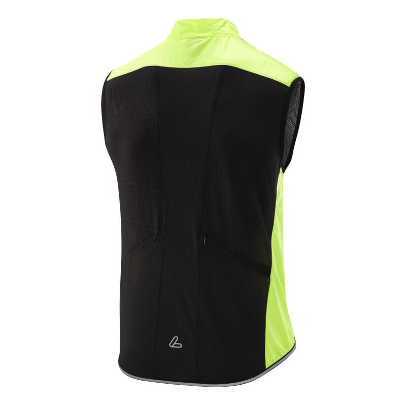 Gilet da ciclismo senza maniche M Bike Vest Windshell - Giallo neon 2/5