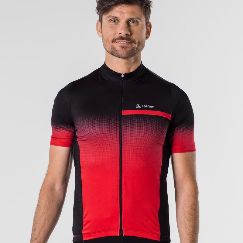 Maglia da ciclismo a maniche corte FZ Coogan Mid uomo – Rosso 4/5