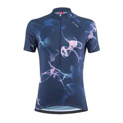 Maillot de cyclisme à manches courtes HZ Serenade Mid femme – Bleu foncé