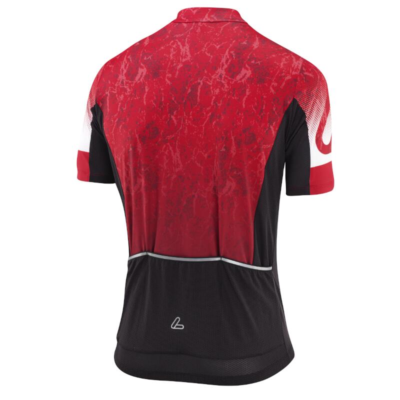 Maillot Cyclisme Manches Courtes M Bike Jersey FZ Messenger 2 - Rouge 2/4