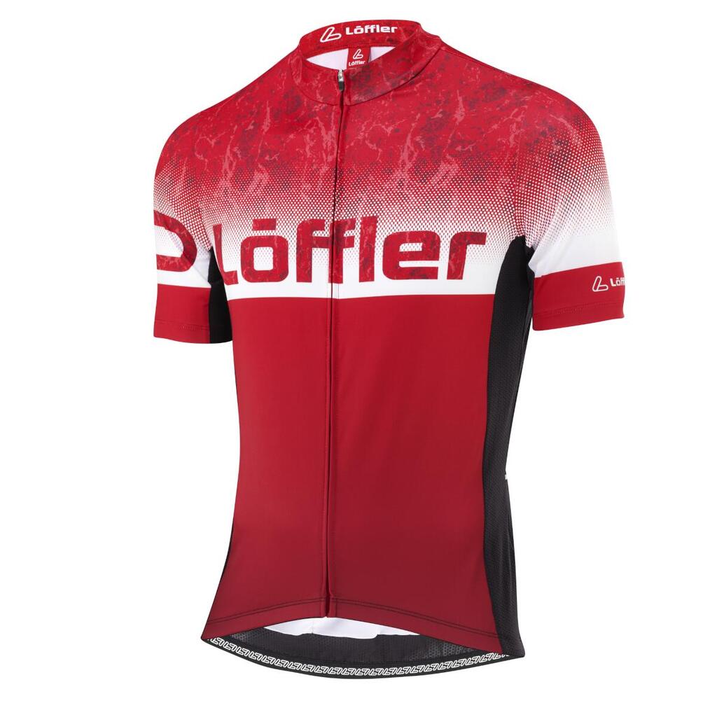 Cycling jersey short sleeves M Bike Jersey FZ Messenger 2 - Red