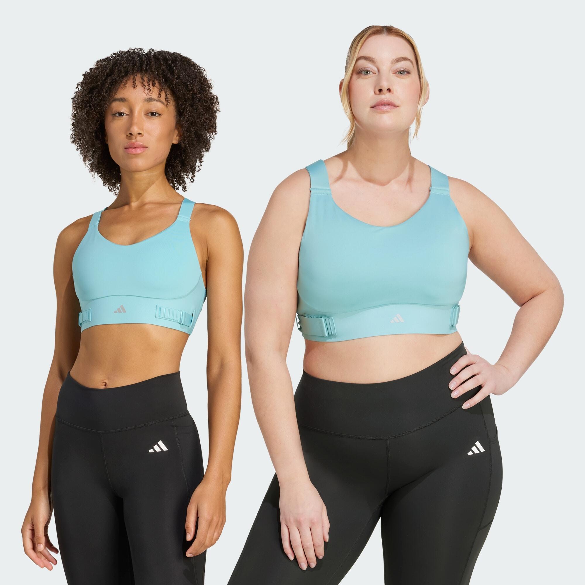 Adidas - Brassière Fastimpact Luxe Run Maintien Fort - Soutien-gorge - Vert - 38 S - Decathlon