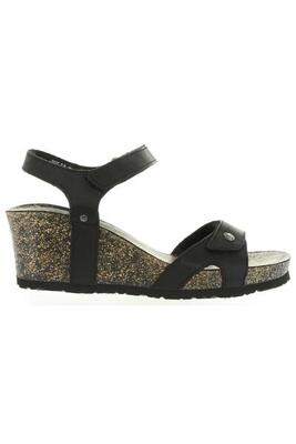 Wedges dames panama jack julia zwart