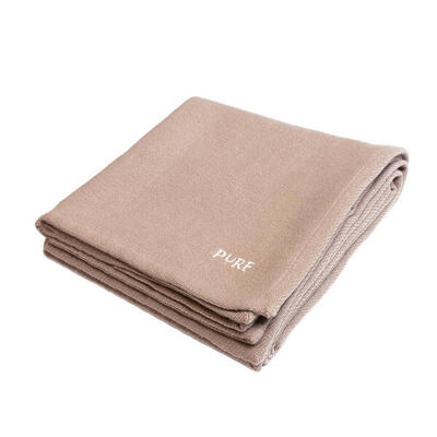 Yoga deken eco taupe - pure