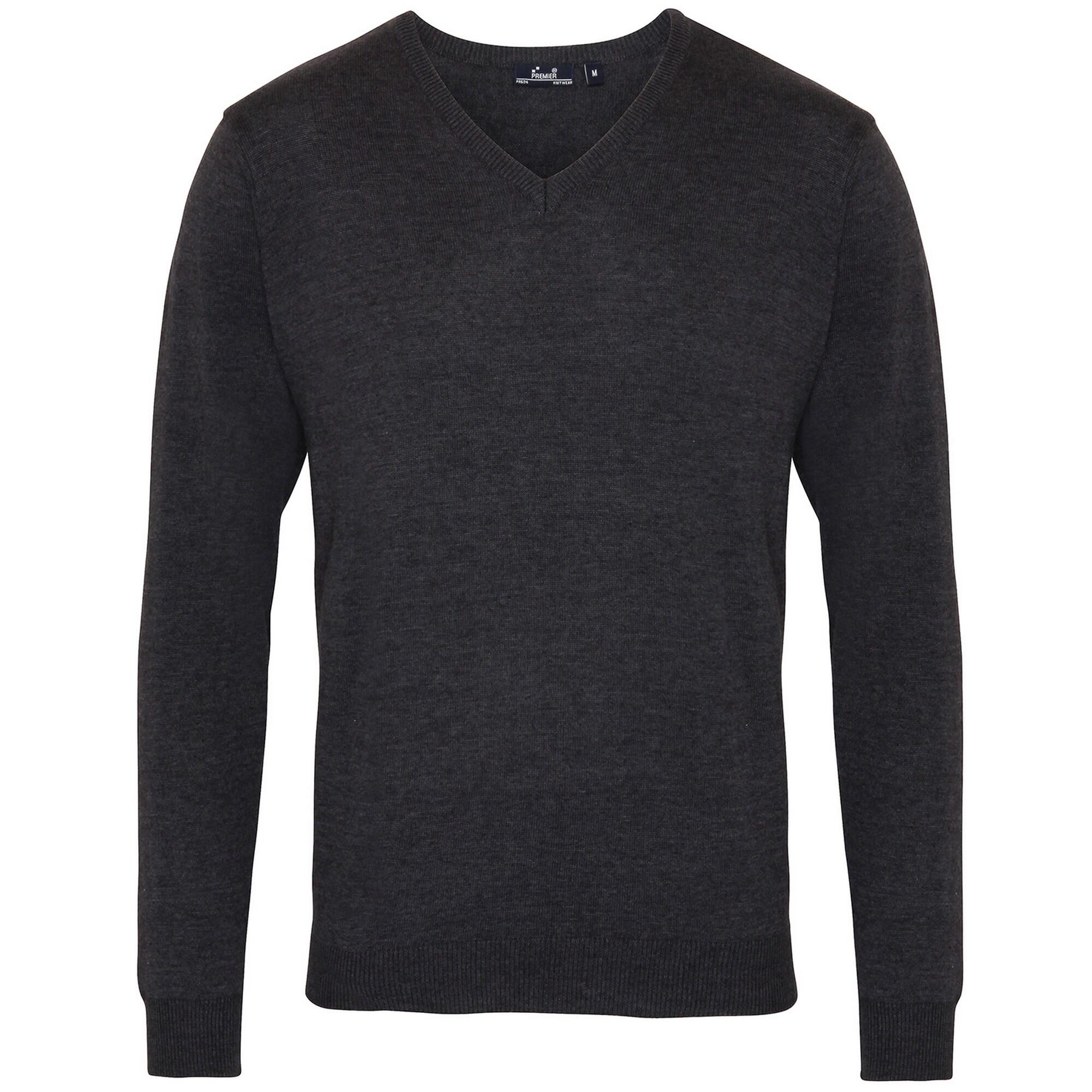 Premier Mens V-Neck Knitted Sweater