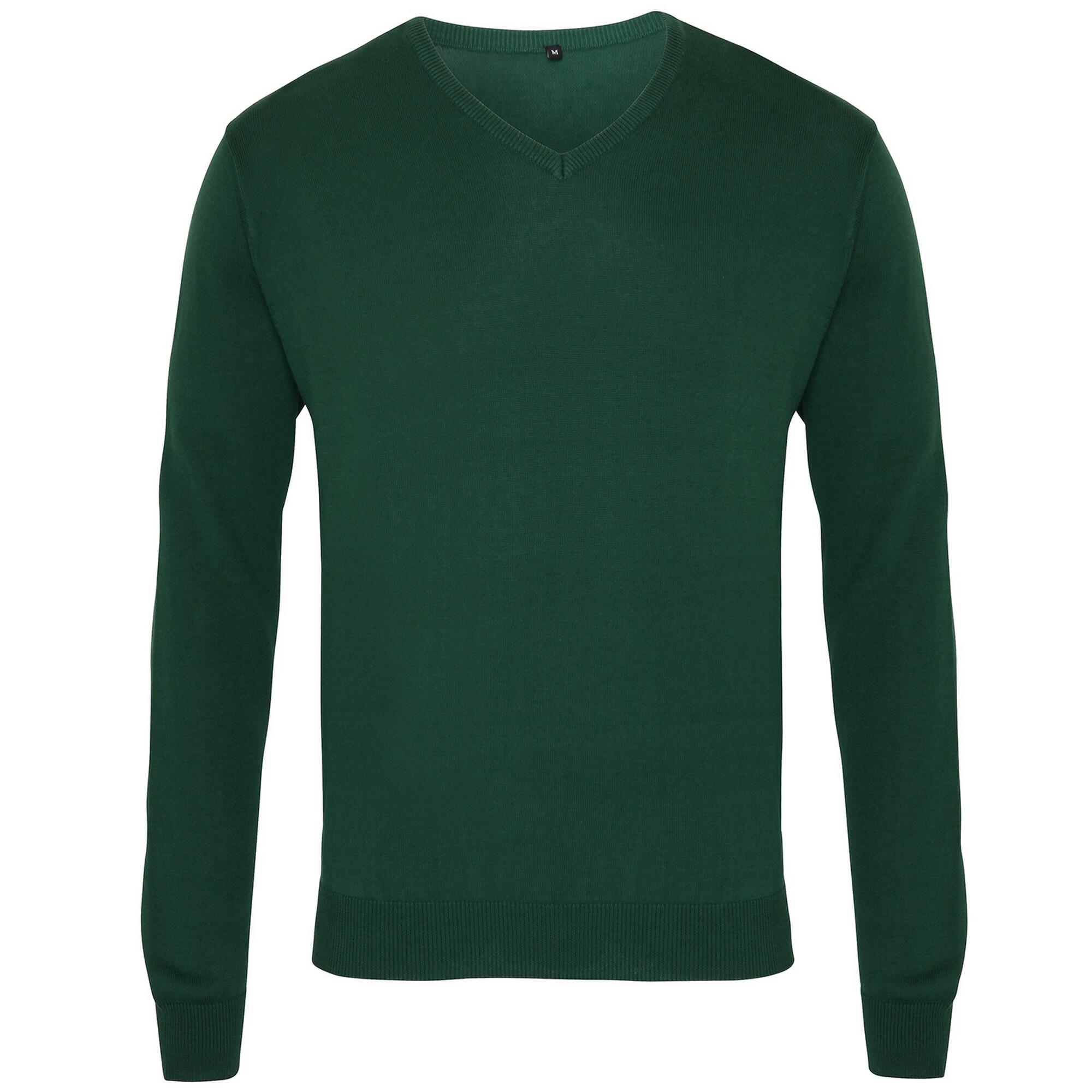 Premier Mens V-Neck Knitted Sweater