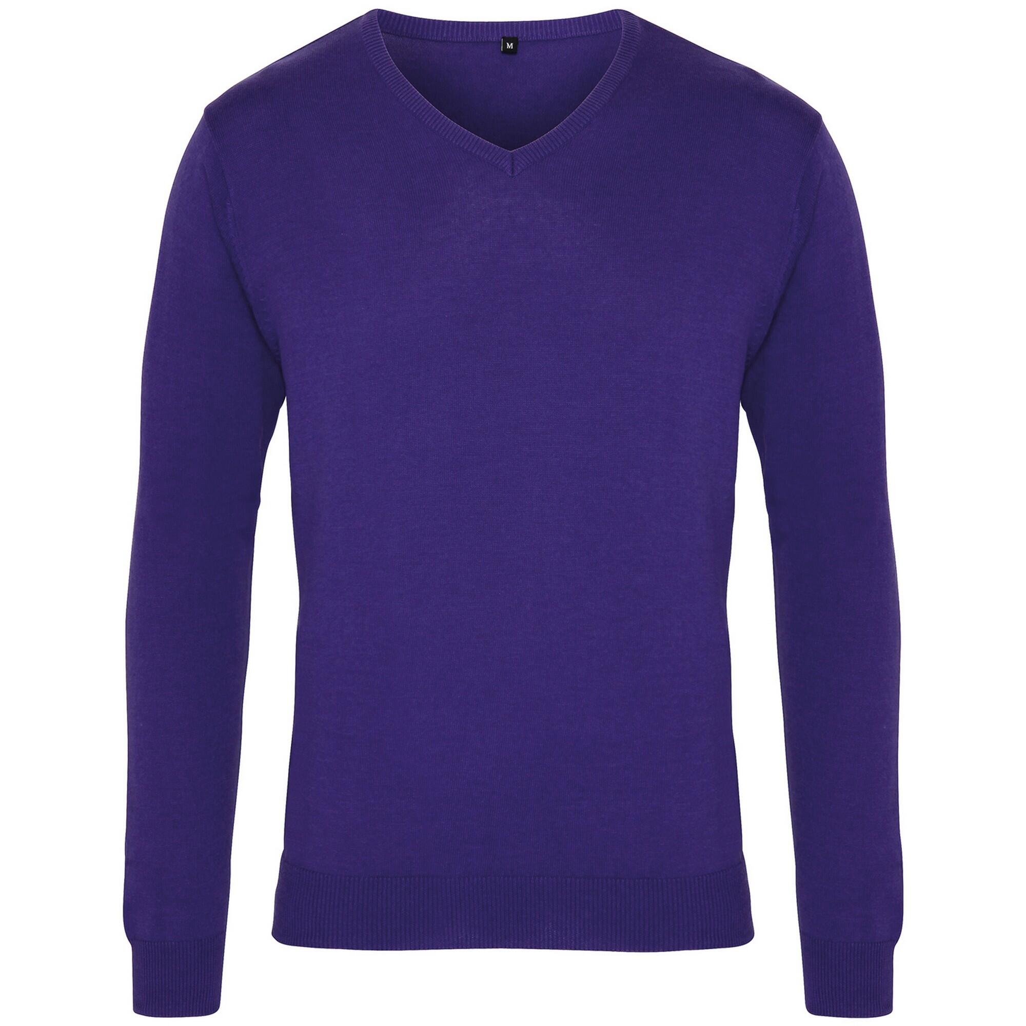 Premier Mens V-Neck Knitted Sweater
