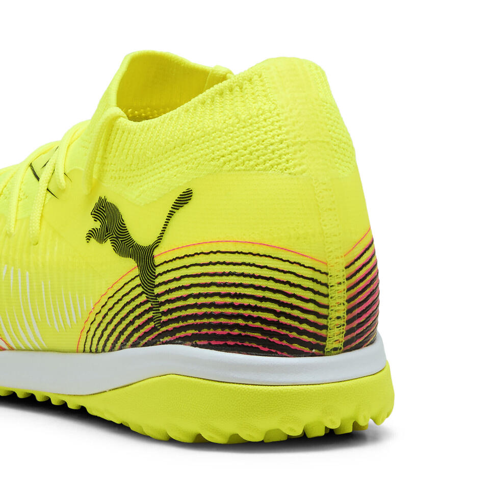 Buty piłkarskie FUTURE 8 MATCH TT PUMA Yellow Alert Black Sun Struck Pink