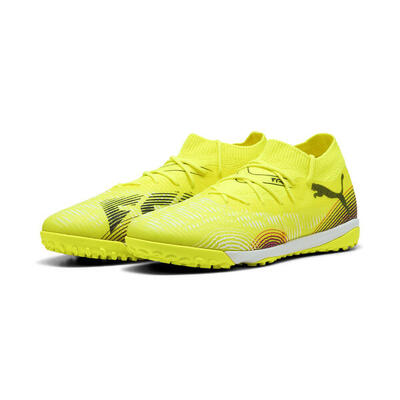 Future 8 match tt voetbalschoenen puma yellow alert black sun struck pink