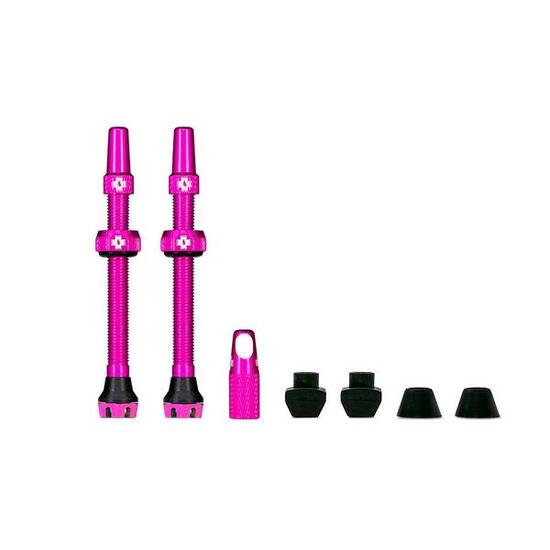 Kit de valves tubeless V2 (paire) 44mm Pink