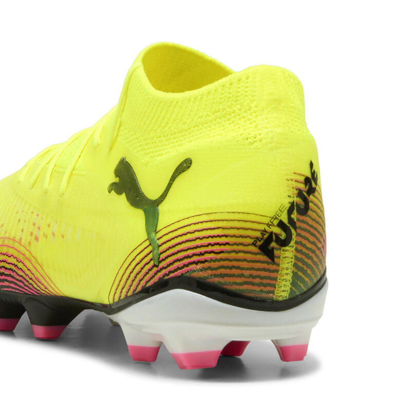 Buty piłkarskie FUTURE 8 PRO FG/AG PUMA Yellow Alert Black Sun Struck Pink