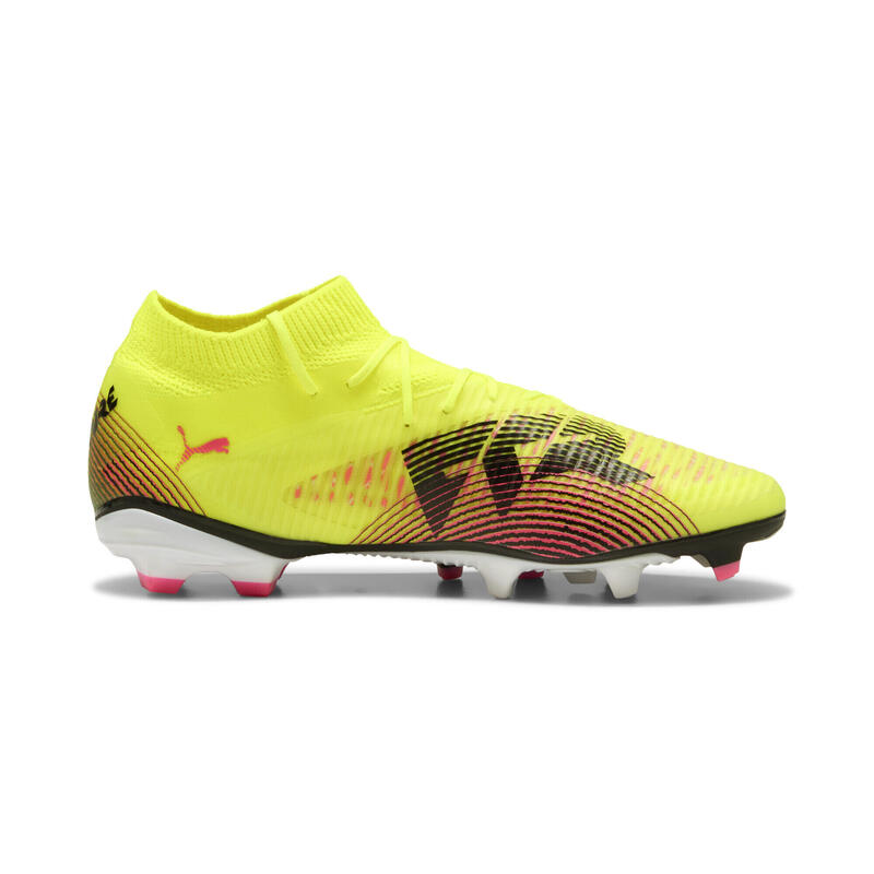 Buty piłkarskie FUTURE 8 PRO FG/AG PUMA Yellow Alert Black Sun Struck Pink