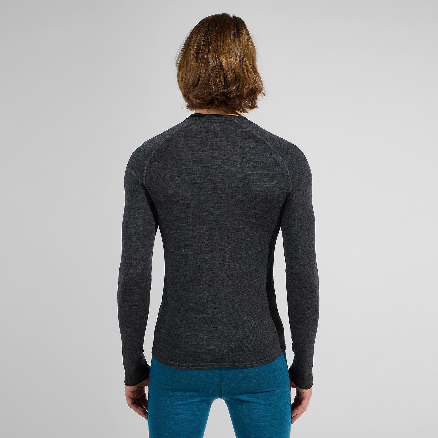 Base Layer Odlo Performance Wool 150 Grau 4/5