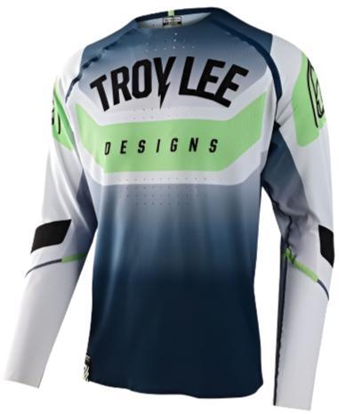 TROY LEE DESIGNS SPRINT ULTRA JERSEY ARC - WHITE / MARINE