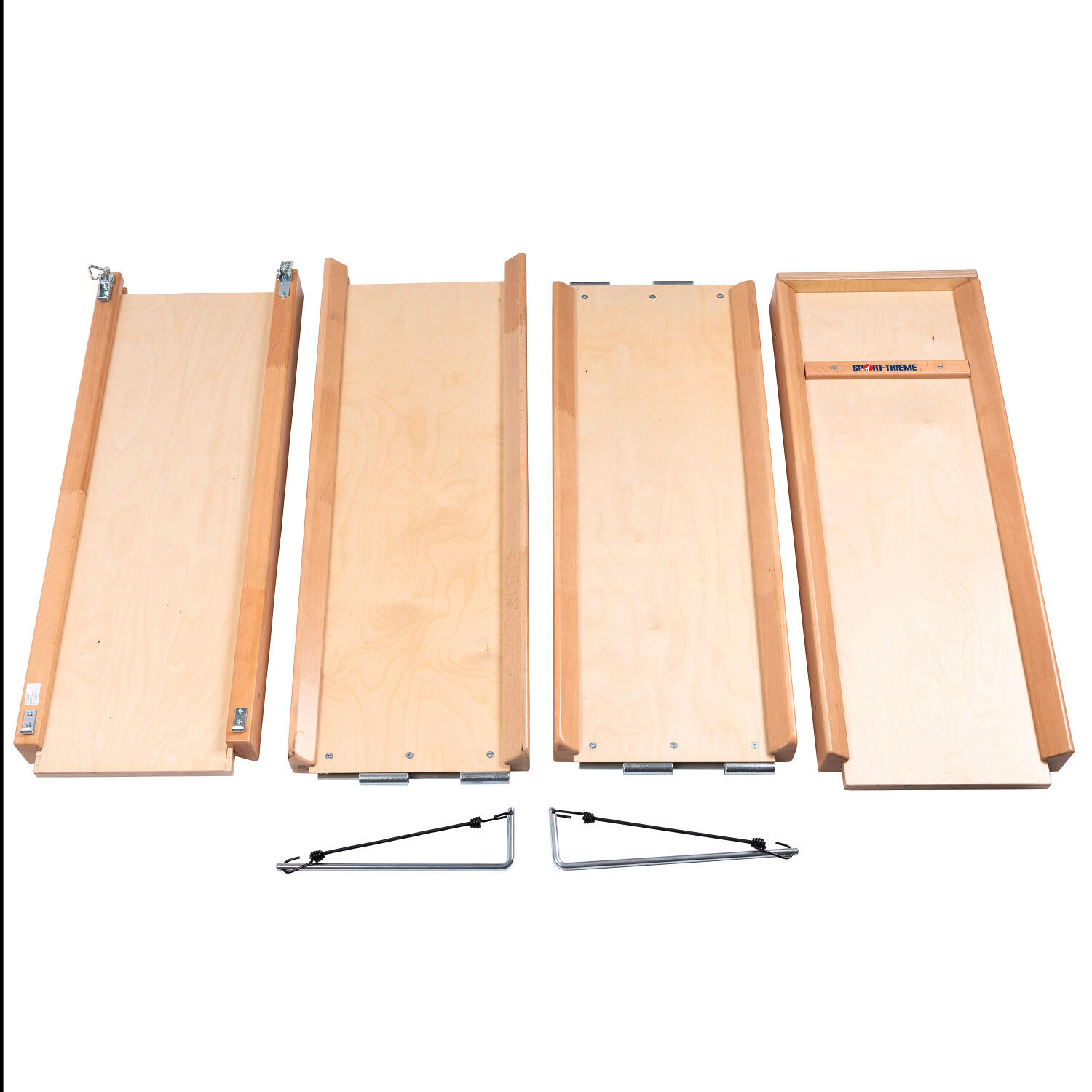 Rollbrettbahn-Set Flizzer Für Turnbank 3 m Kinderturnen Unisex Holz 6/6