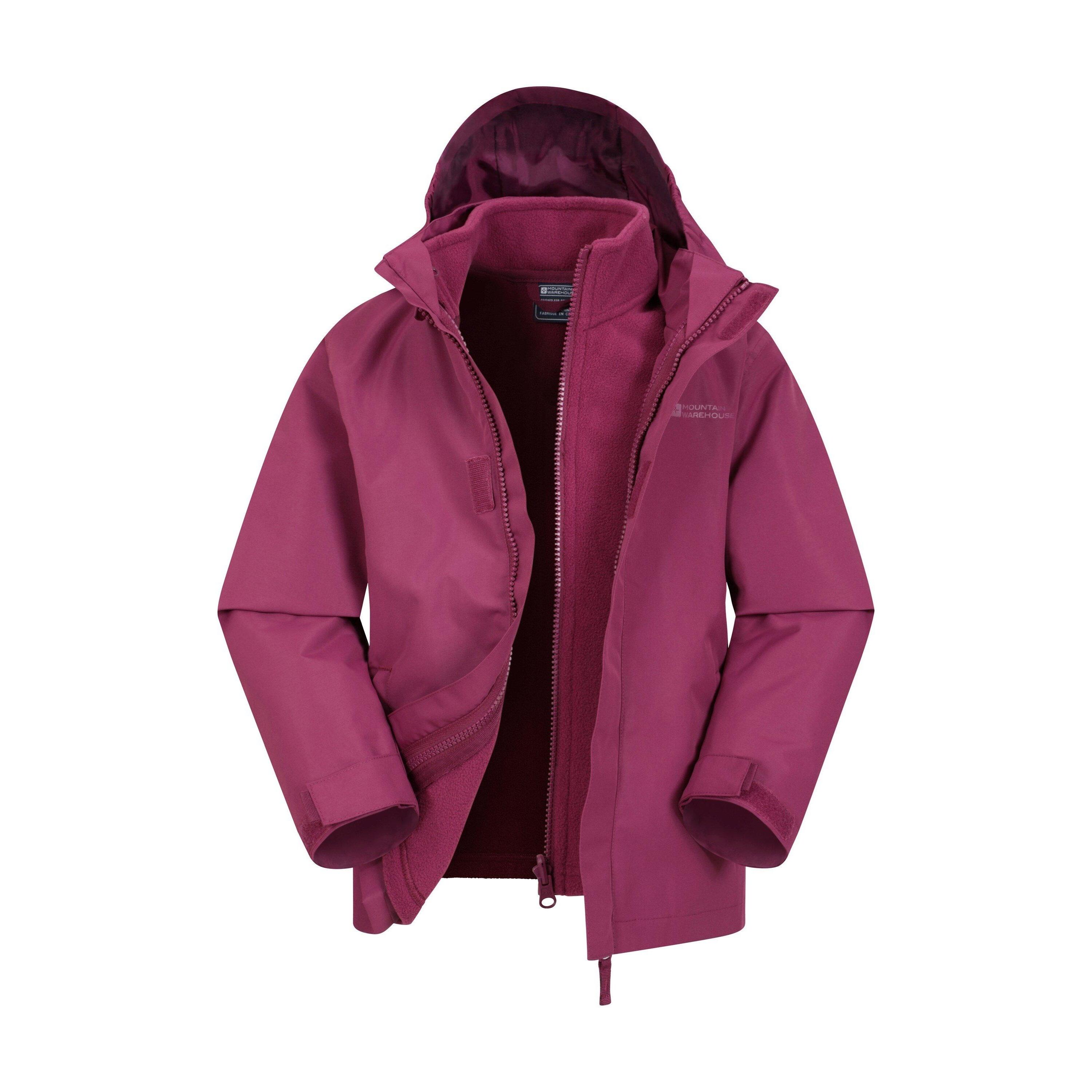 Mountain Warehouse Childrens/Kids Fell 3 in 1 Water Resistant Jacket