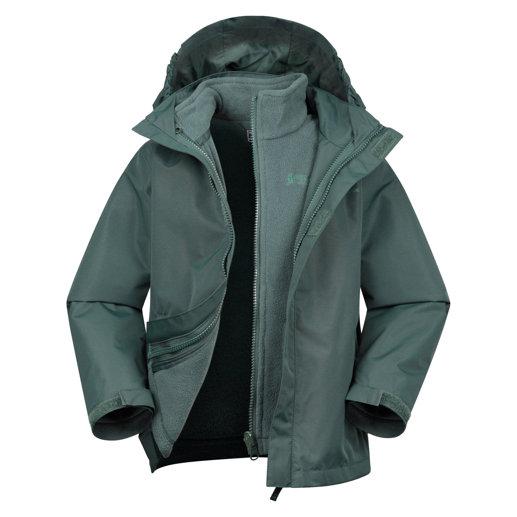 Mountain Warehouse Childrens/Kids Fell 3 in 1 Water Resistant Jacket