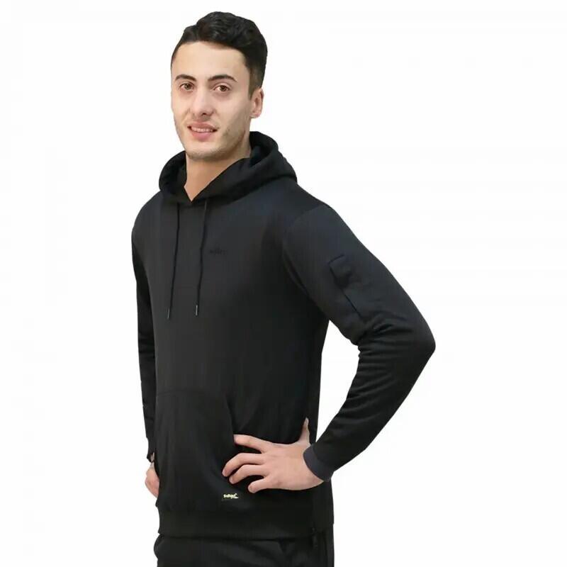 Sweatshirt Softee Elegant Adult Negro