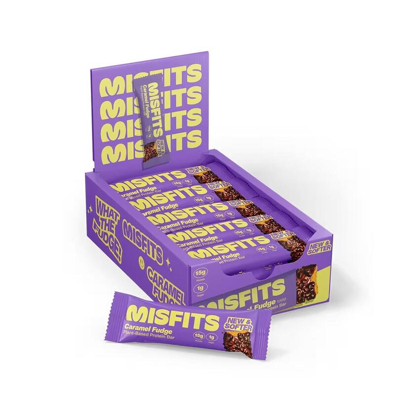 Barra de proteínas 45g Misfits (embalagem de 15) Exclusivo online      50,00€  Preço por quantidade 83,34€kg MISFITS Barra de proteínas 45g Misfits (embalagem de 15)Vendido e expedido por: GladiatorFit EU  