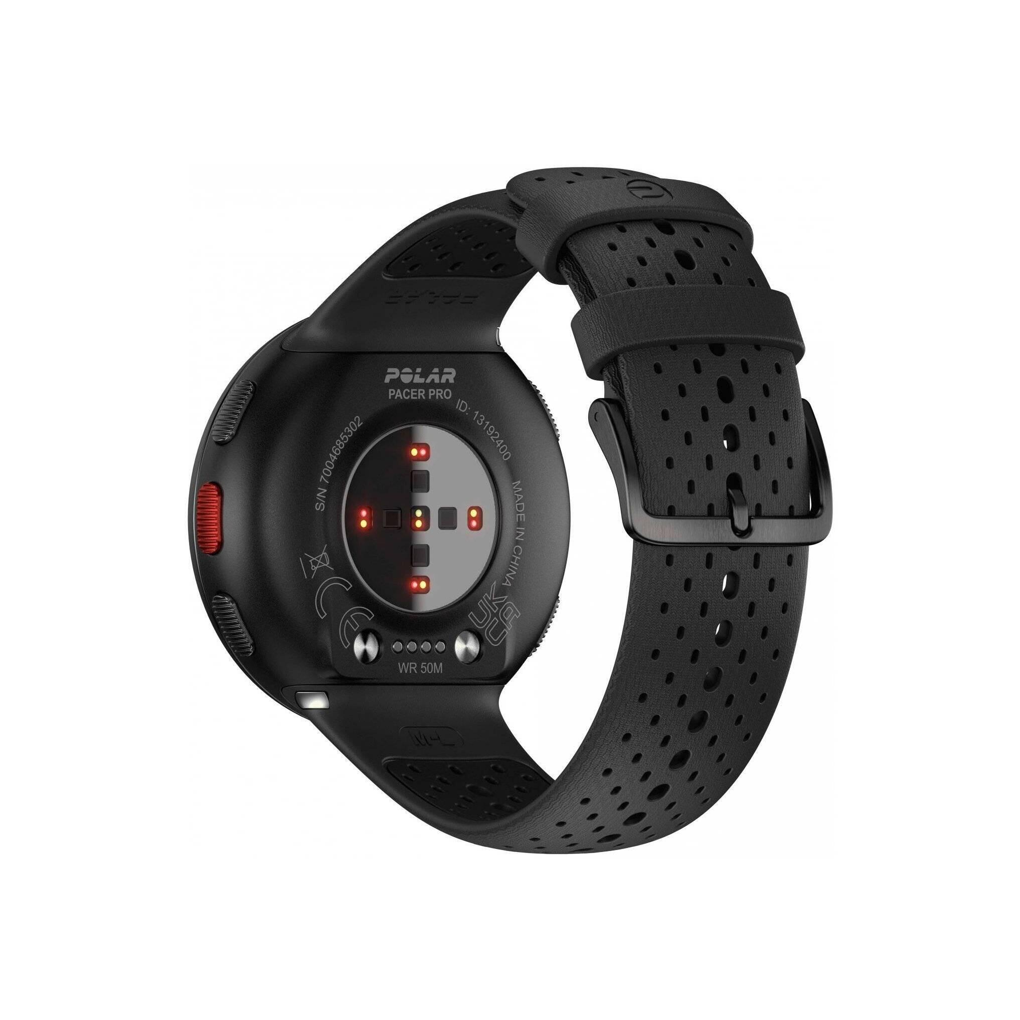 Montre intelligente Polar PACER PRO GRY/BLK M/L HR 1,2" 2/2