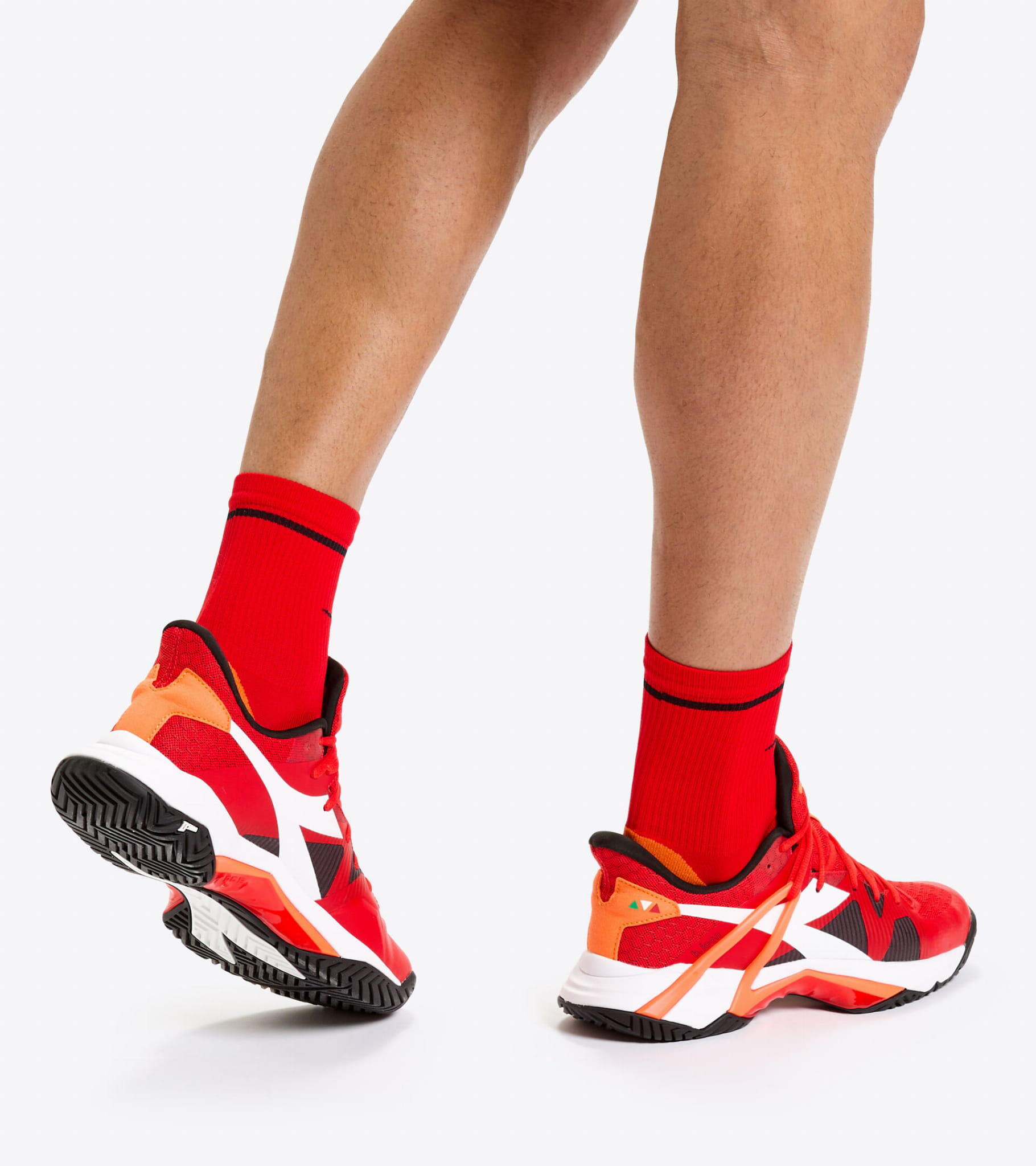 Buty do tenisa męskie Diadora B.ICON AG red/white/black 2/5