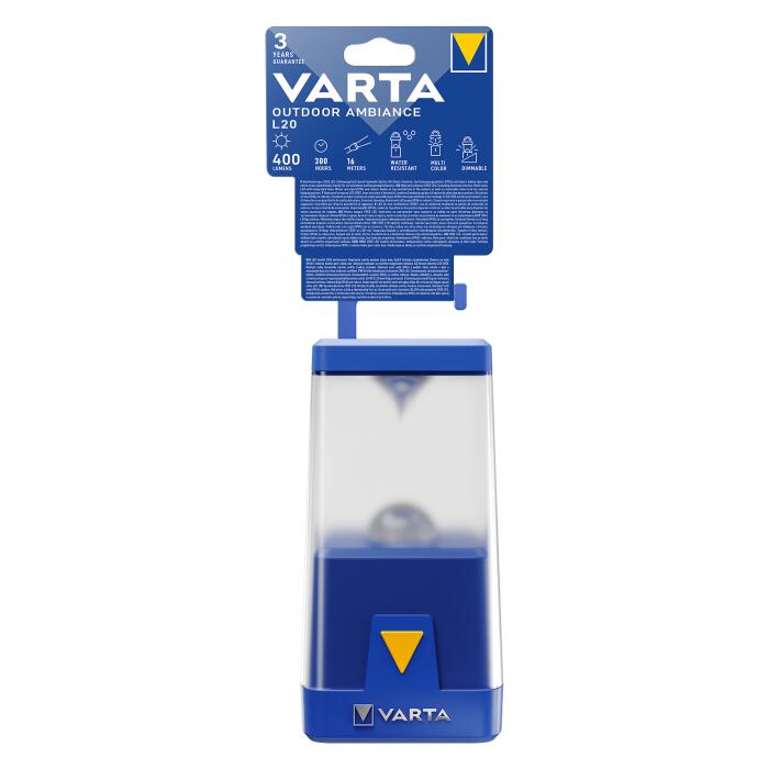 Candeeiro de campismo para exterior Ambiance L20 400lm Varta 2/2