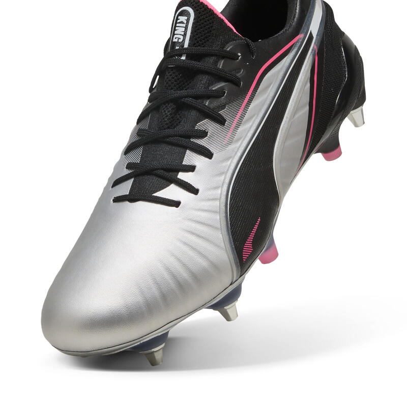 Ghete Fotbal Adulți King Ultimate MxSG Negru PUMA