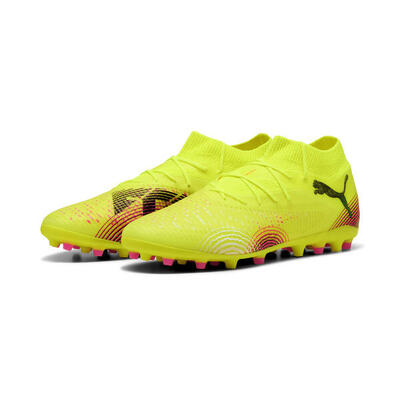 Botas de fútbol FUTURE 8 PRO MG PUMA Yellow Alert Black Sun Struck Pink