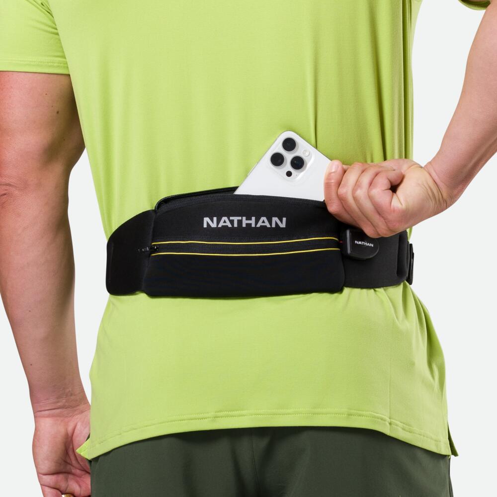 Cintura di idratazione Laser Light 5K" riflettente per il trail Nathan 3/5