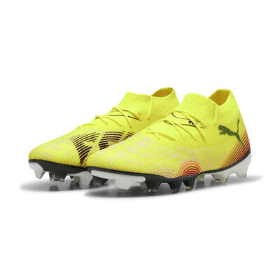 Botas de fútbol FUTURE 8 MATCH FG/AG Mujer PUMA Black White Glowing Red