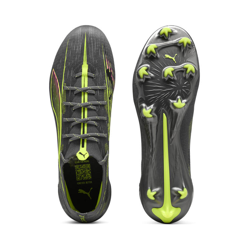 Încălțăminte alergare adulți Ultra 5 Ultimate FG, Negru PUMA