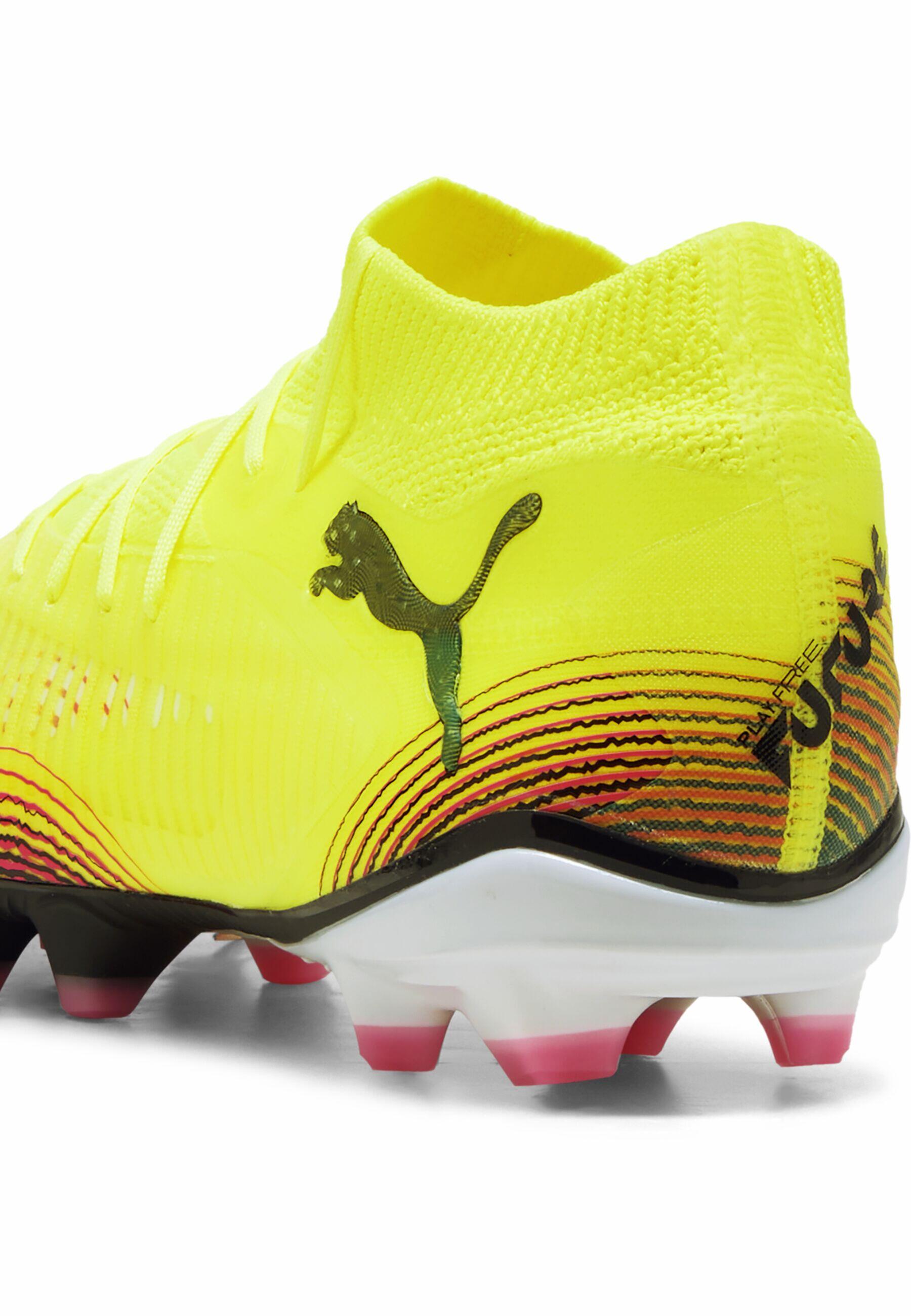 PUMA FUTURE 8 PRO FG/AG Fußballschuhe Damen PUMA Yellow Alert Black Sun Struck Pink