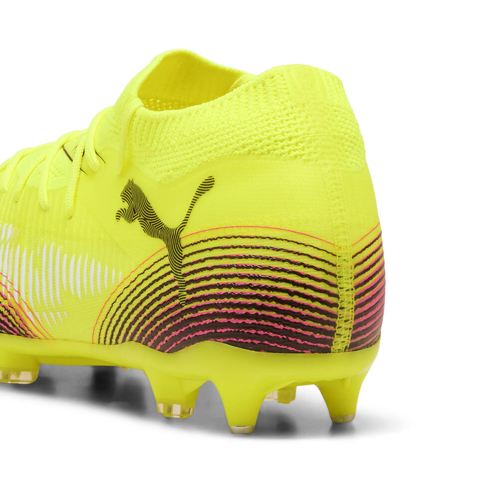 Buty piłkarskie FUTURE 8 MATCH MxSG PUMA Yellow Alert Black Sun Struck Pink