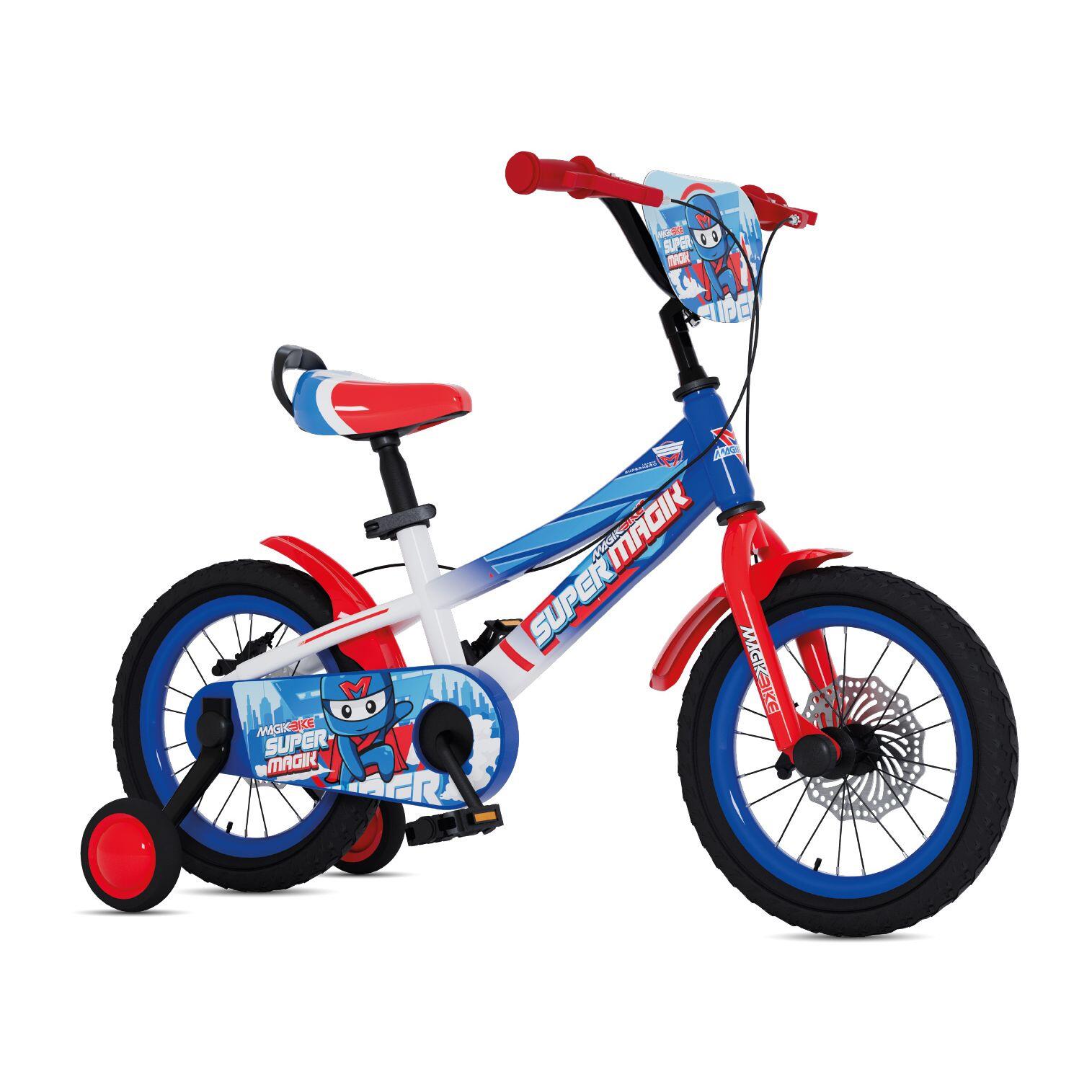 Bicicleta de criança 16 polegadas magikbike super magik 5-7 anos