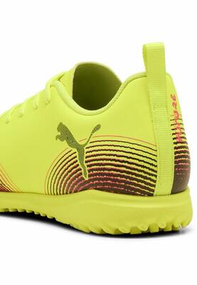 Botas de fútbol FUTURE 8 PLAY TT Niños PUMA Black Cool Light Gray Fluo Green