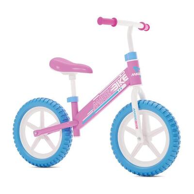 Loopfiets 12 inch 2-5 jaar magikbike pink sport