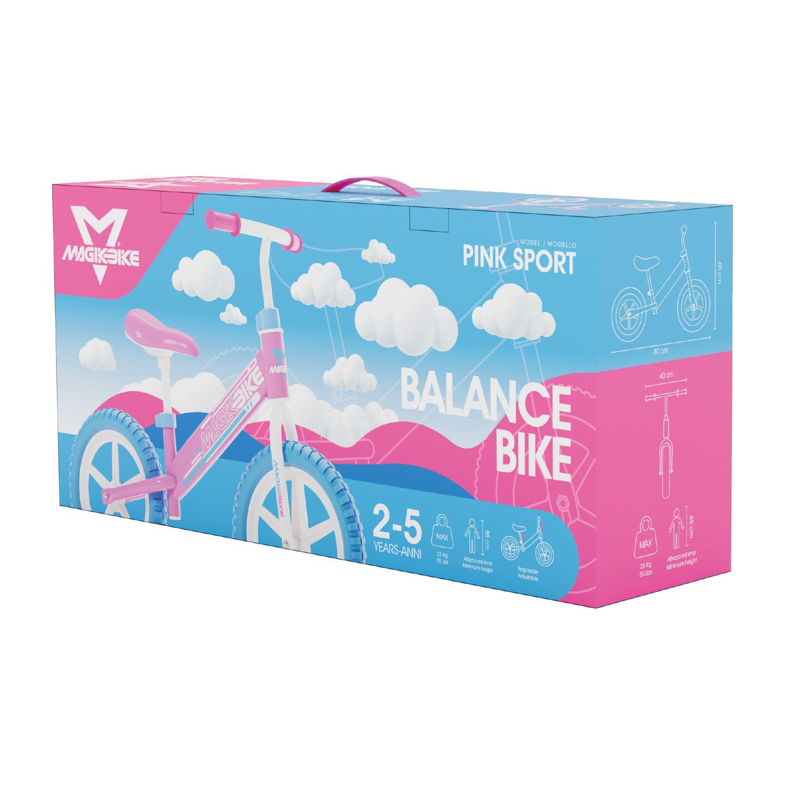 Draisienne 12 Pouces Pink Sport 2-5 Ans 2/2