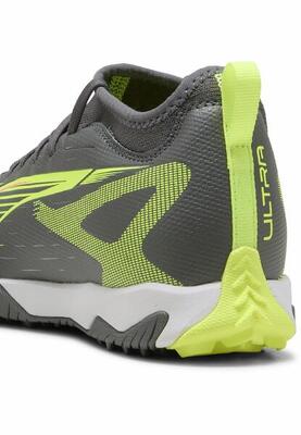 Botas de fútbol ULTRA 5 MATCH TT Mid Niños PUMA White Black Glowing Red