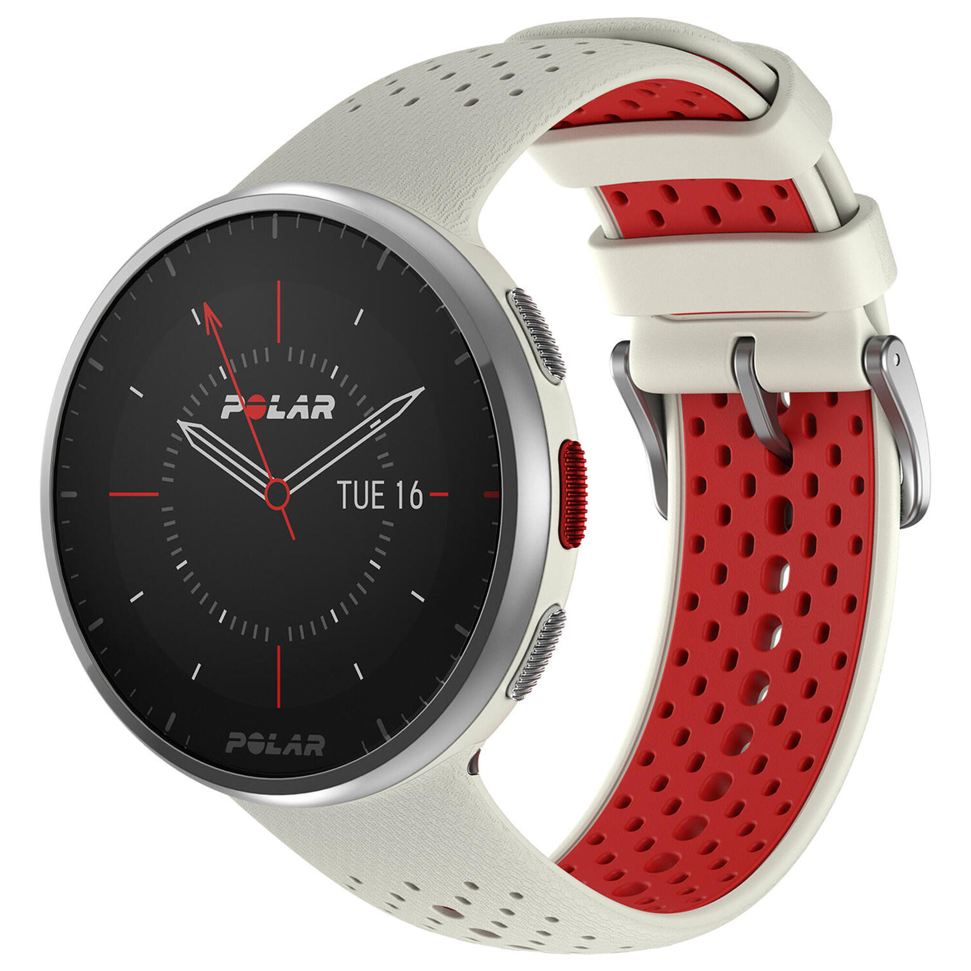 Polar - Montre Connectée "pacer Pro" Polar - Montre Connectée - Blanc|rouge - Taille Unique - Decathlon