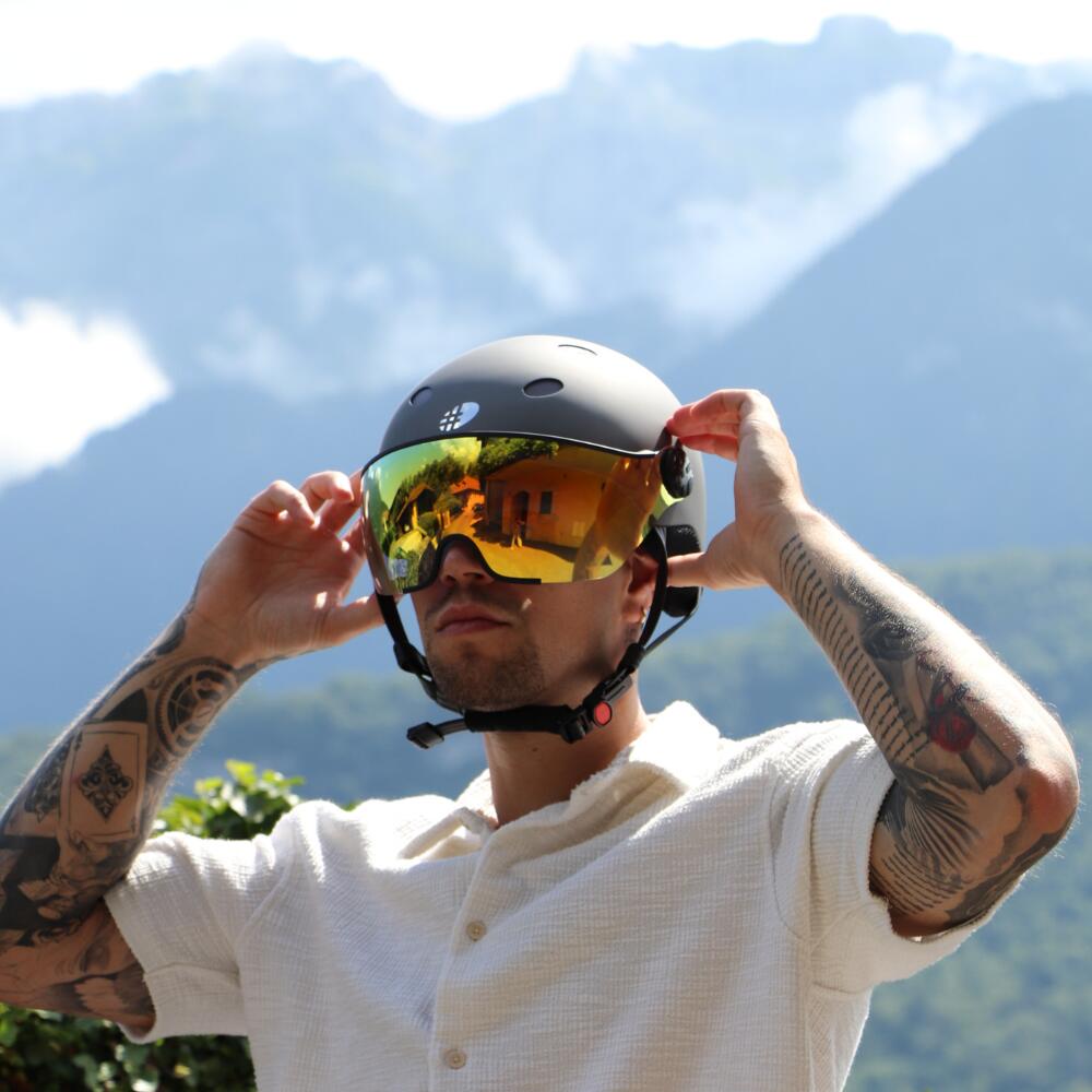 Casco da bici con visiera Diezz City 5/6
